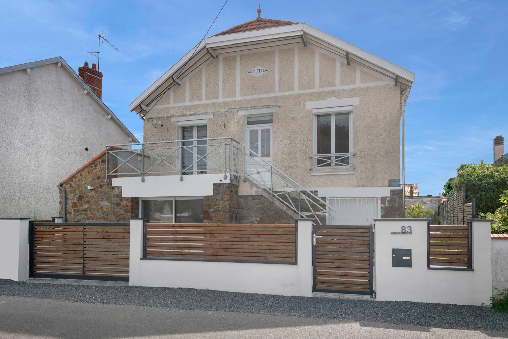 Maison Familiale A 400M De La Mer Pour 8, 波尔尼克 外观 照片
