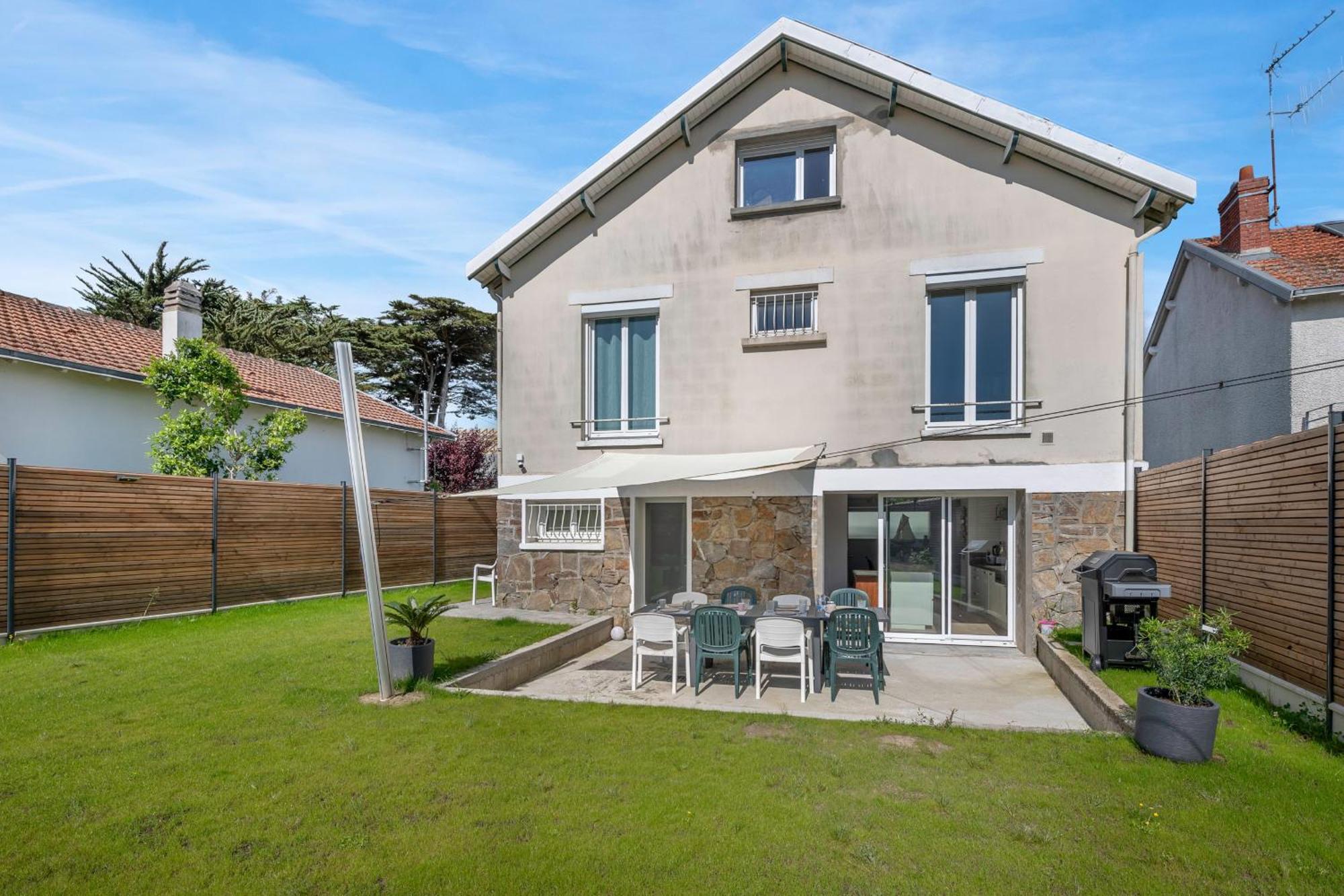 Maison Familiale A 400M De La Mer Pour 8, 波尔尼克 外观 照片